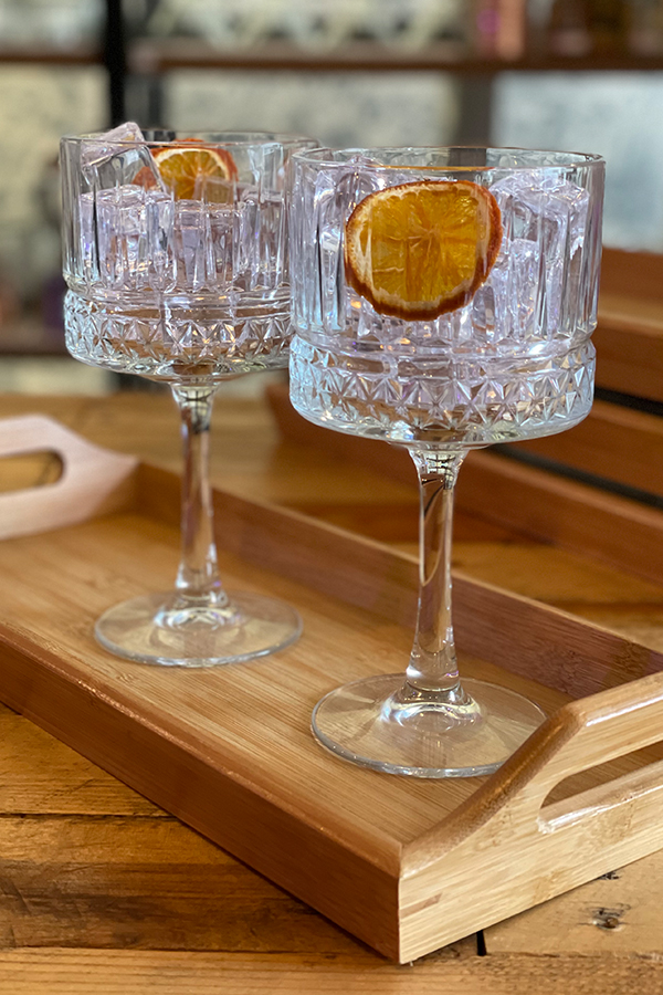 Gift Box Vintage Gin Goblet Pair